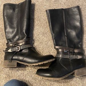 Women's Black Fall Boots